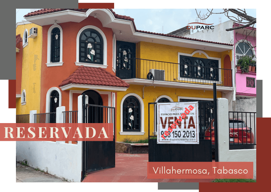 Casa en Venta, Col. Petrolera, Villahermosa Tabasco | Duparc Realty